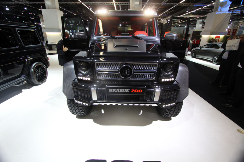 Illustration for article titled The Brabus B63S-700 Is A $755K Six-Wheeled Luxury World Murderer